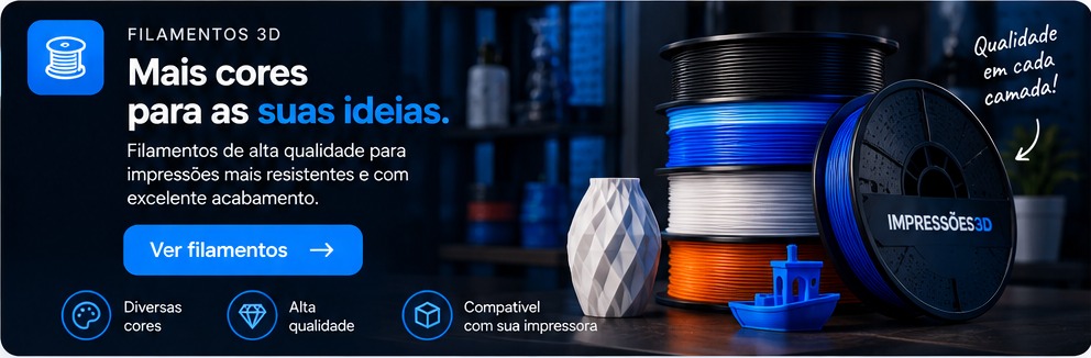 Filamentos 3D de alta qualidade